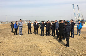 公司高管調(diào)研重點(diǎn)項(xiàng)目建設(shè)情況